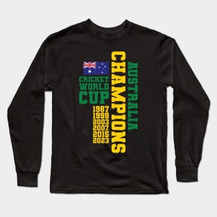 Australia Champs Long Sleeve T-Shirt